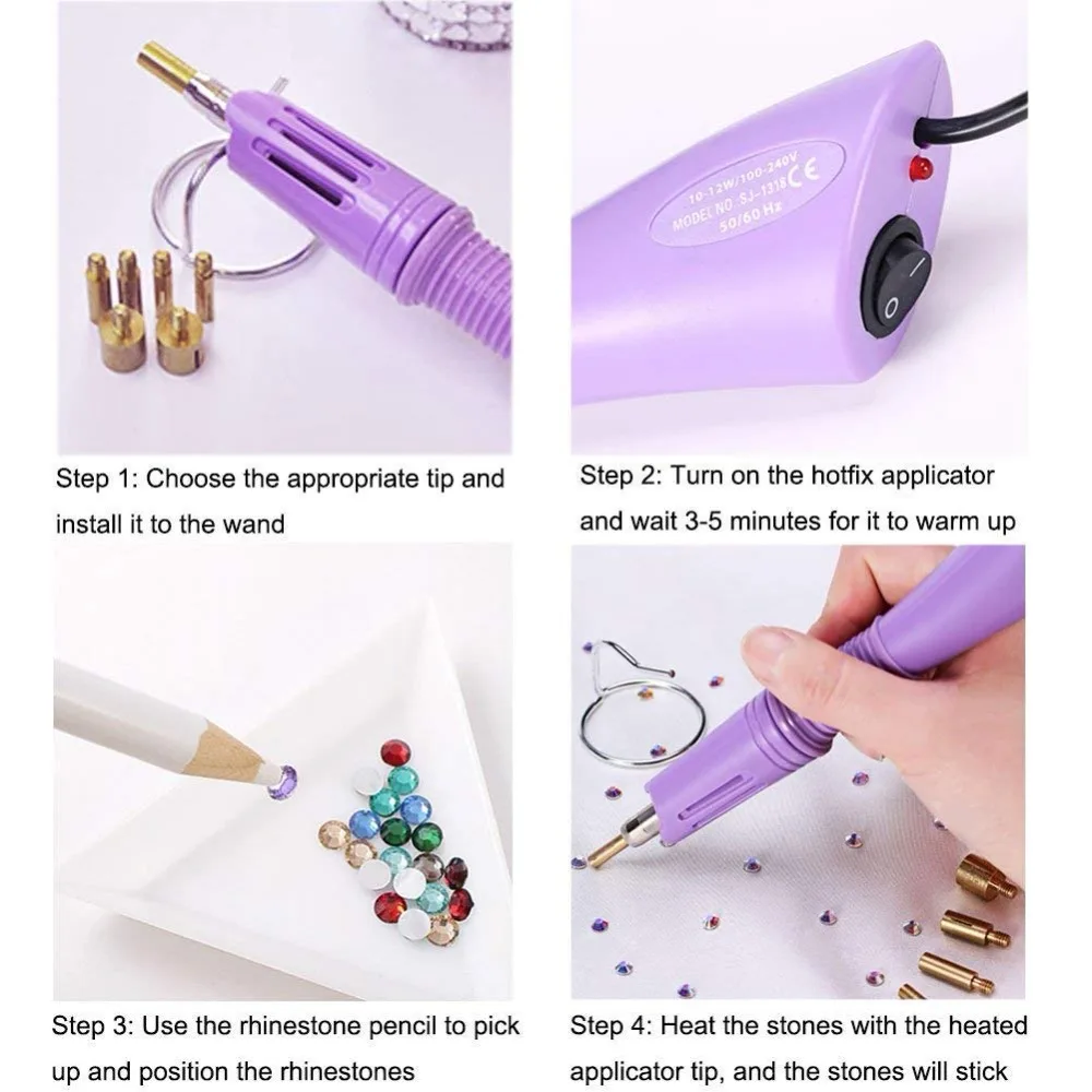 Fast Heat Hotfix Rhinestone Applicator Hot Fix 06