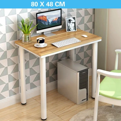 Простой современный настольный домашний офисный стол компьютерный стол портативный ноутбук стол для учебы письменный стол компьютерный стоячий стол - Цвет: F  80x48cm