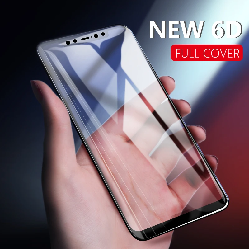 Защита экрана ASINA 6D для Xiaomi Mi 8 SE пленка из закаленного стекла изогнутая полная