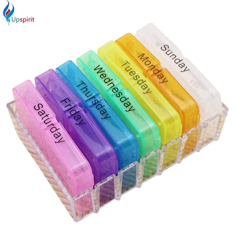 New Airtight 7pcs Lot Drawer 7 Days Small Multifunctional Storage