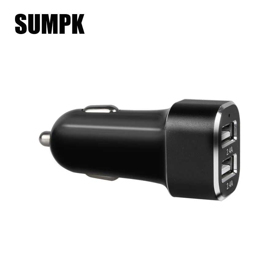 Автомобильное зарядное устройство с 2 USB портами 4 8 А|Зарядные устройства| |