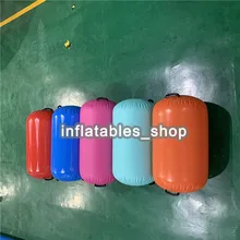 Синий 60 см диаметр надувные воздушные, Air в стиральной машине рулон, надувной гимнастический воздух Баррель