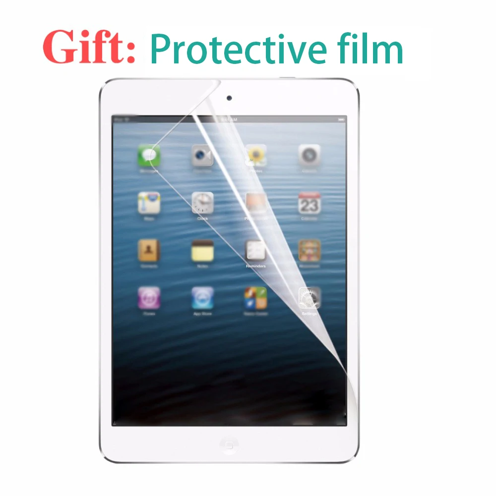 Чехол из искусственной кожи для apple iPad mini 4 Ультратонкий силиконовый мягкий умный