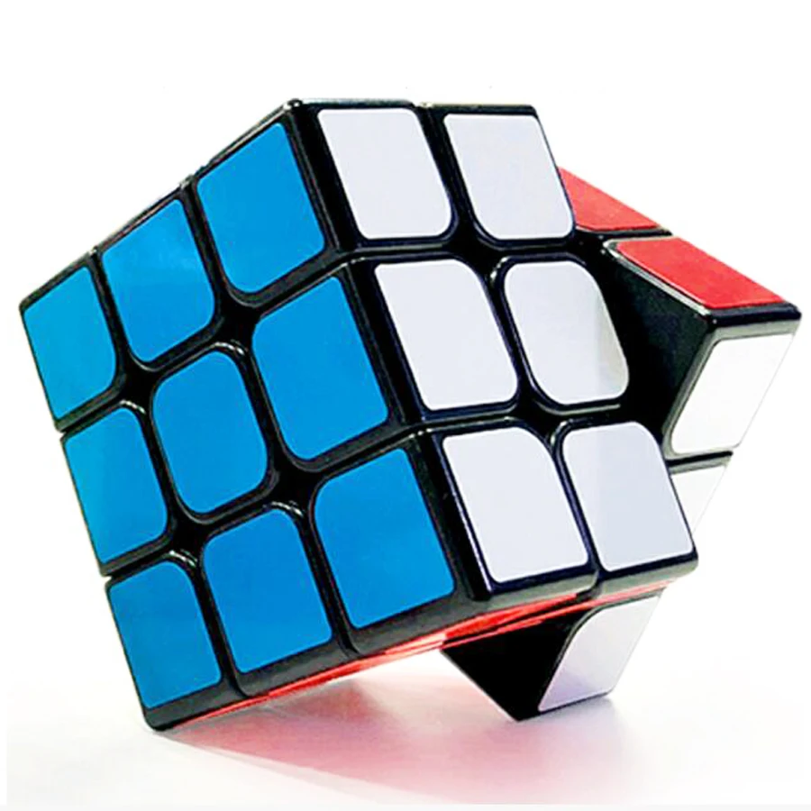 

Magic Cube 3x3 Speed Magnetic Cube 5.6 cm Black and White Original Speed Cube for Children Education Toy
