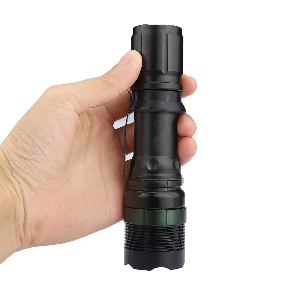New 1 PCS 10000LM Zoomable XM-L T6 LED Flashlight Torch Super Bright Light P00 New 1 PCS 10000LM Zoomable XM-L T6 LED Flashlight Torch Super Bright Light P00