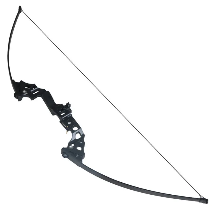 

1pc Archery CS game archery take down Straight bow with arrow rest and mechanical sight for archery shooting practicing
