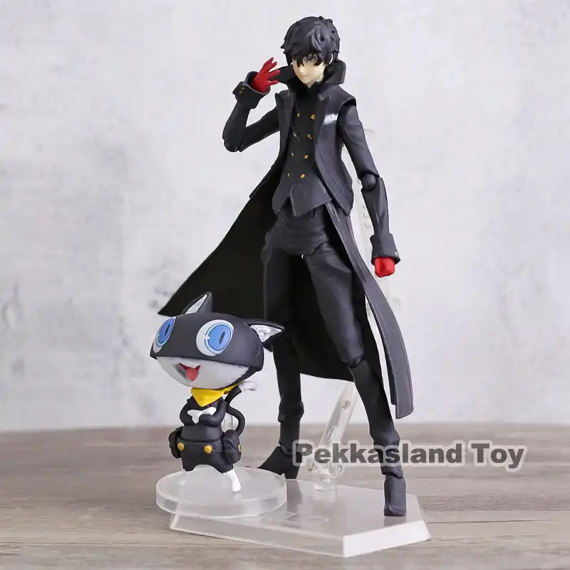 Figma 363 persona 5 shujinkou /& morgana action figurine joker 6 /"plm doll
