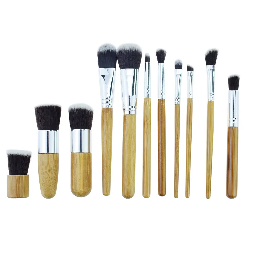 

11Pcs Makeup Brushes Professional Soft Cosmetics Make Up Brush Set Foundation Brush Lipstick Beauty