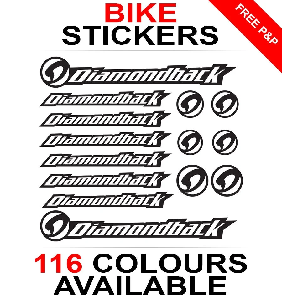 diamondback bmx decals