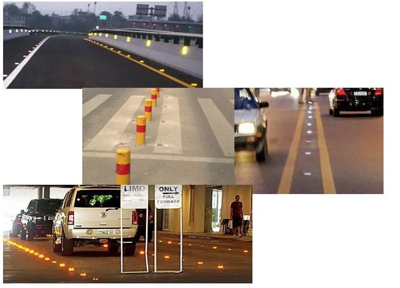 Aviso de Luz Solar ao ar Rodovia de Alta Livre Paisagem Subterrânea Rodada Policarbonato Calçada Indução Velocidade Induzir Lâmpada Luz 24 QQ??20190614093718