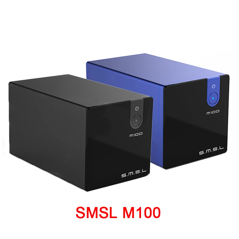 SMSL SA100+ SMSL M100 Hifi Профессиональный усилитель мощности 50 Вт Bluetooth M100 USB DAC DSD512 XMOS XU208