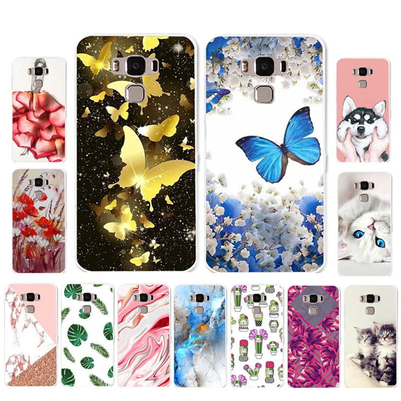 

Ojeleye DIY Patterned Silicon Case For Asus Zenfone 3 Max ZC553KL Case Soft TPU Cartoon Phone Cover For ASUS X00DD Covers