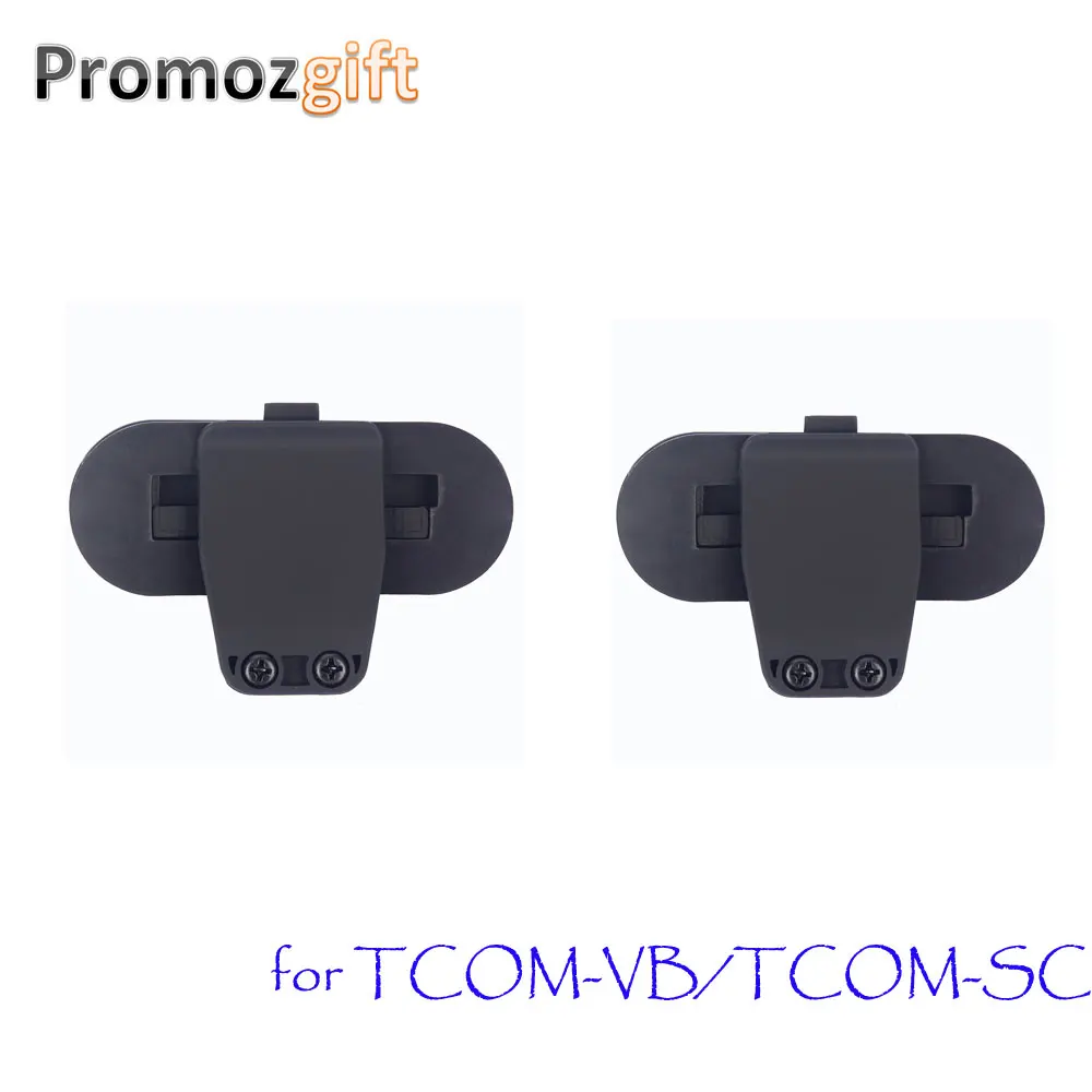 2 шт. зажим аксессуар для TCOM-VB/TCOM-SC мотоцикла Bluetooth водонепроницаемый шлем BT