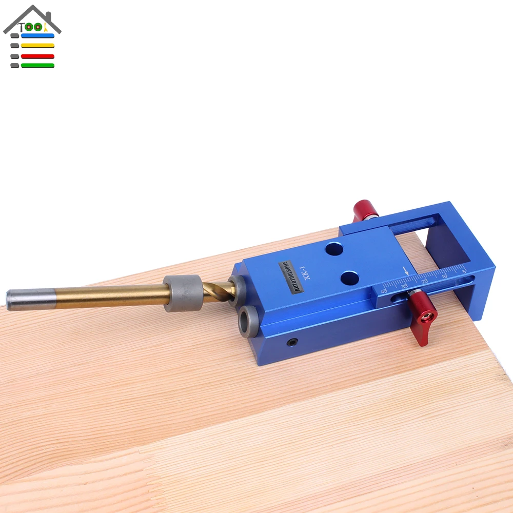 Mini Pocket Hole Jig Screws 9.5mm Step Drill Bit Kit For Kreg Woodworking Tools