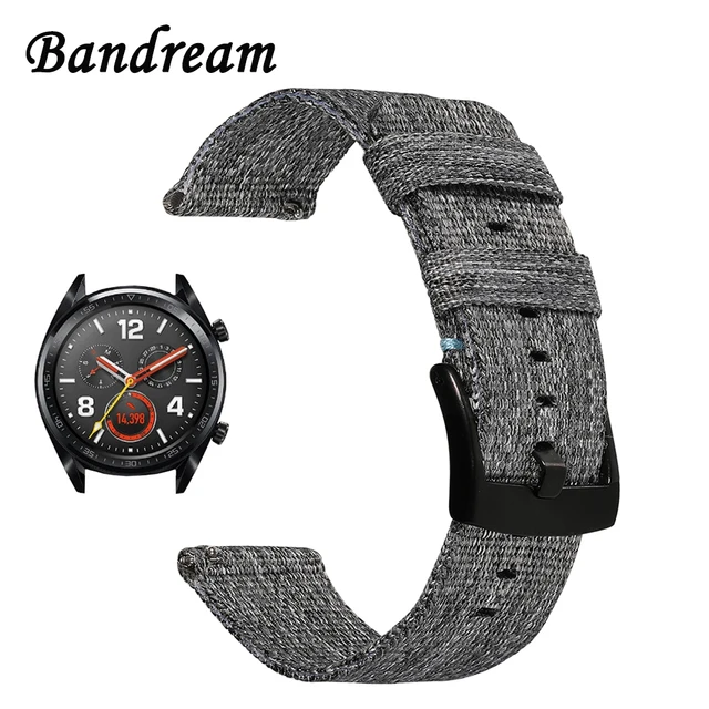 Tela Di Nylon Cinturino Per Huawei Orologio Gt A Sgancio Rapido Fascia In Acciai Tela Di Nylon Cinturino Per Huawei Orologio Gt A Sgancio Rapido Fascia In Acciai