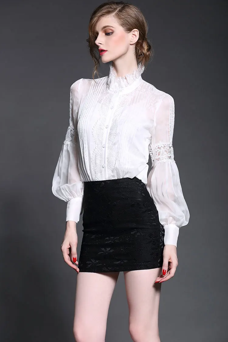  OL Wear Silk Blouses (12)