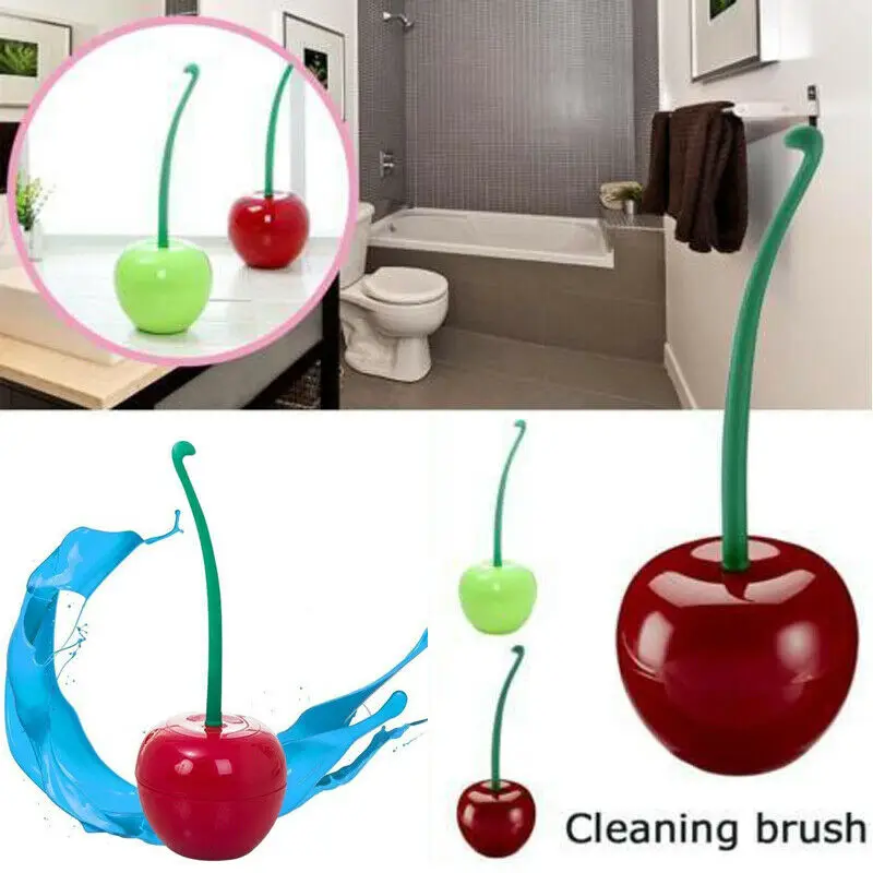 

2019 hot Creative Home Toilet Brush Holder Lavatory Plastic Toilet Cleaning Products With Base Bathroom Products Accessories