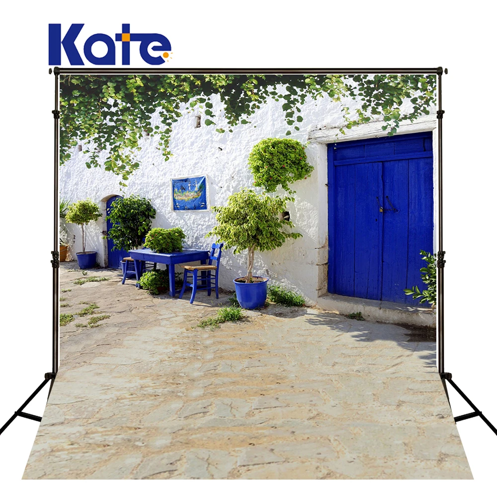 

300Cm*200Cm(About 10Ft*6.5Ft) Fundo Chairs Vegetation Doors3D Baby Photography Backdrop Background Lk 1928