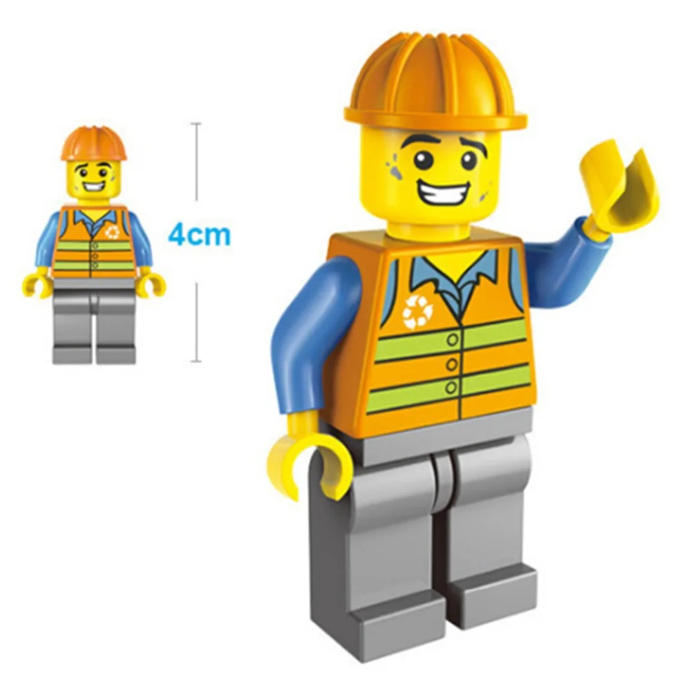 Life Skills Toys Sweeper Car City Series Truck Building Blocks Kids Educational Construction Road Roller Forklift Tractor Gifts Life Skills Toys Sweeper Car City Series Truck Building Blocks Kids Educational Construction Road Roller Forklift Tractor Gifts