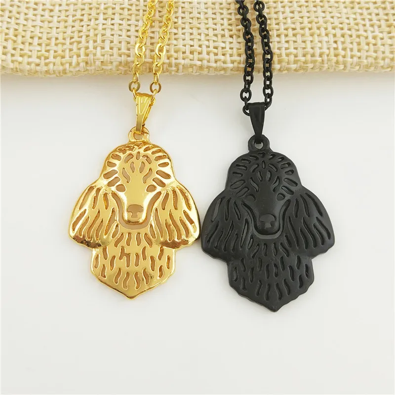 

Fashion Hippie Cartoon Puppy Dog Lovely Poodle Pendant Necklace Women Chain Choker Animal Necklace Charm Custom Jewelry