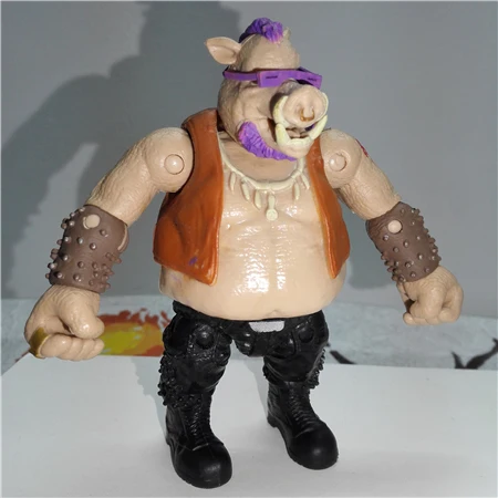 008 Черепаха Игрушки фигурки солдат ноги Америка мультфильм splinter завод bebop rocksteady - Цвет: bebop