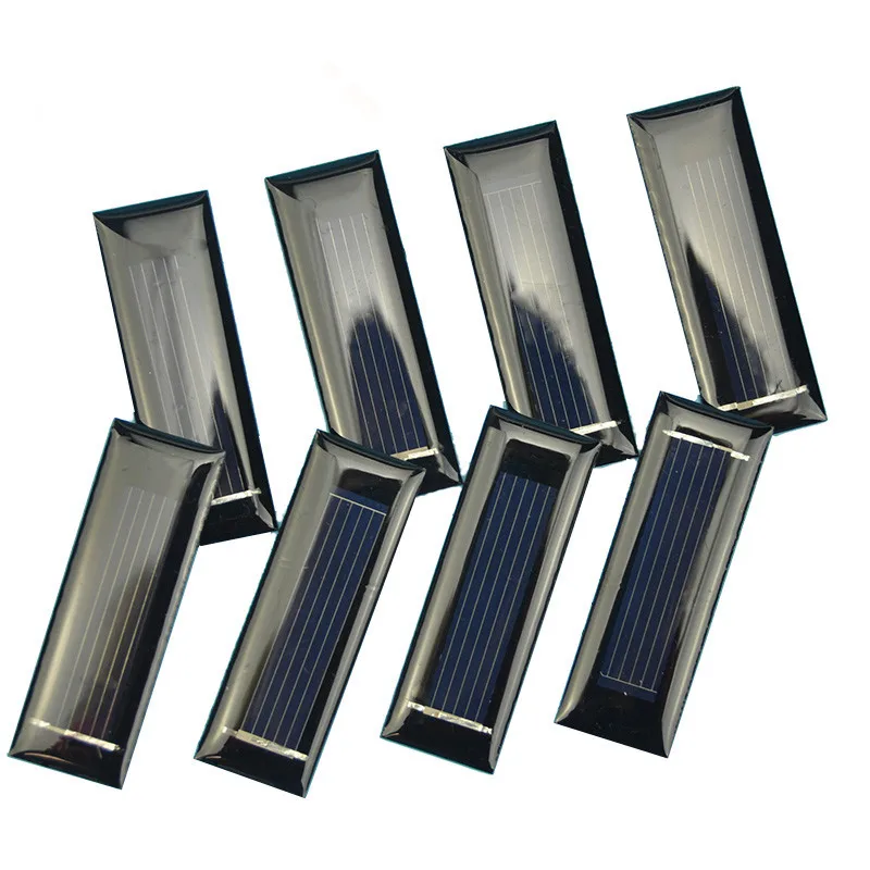 

1 PCS 0.5V 130MA Solar Panel Epoxy Panel Polycrystalline Solar Panel Solar Module DIY Recharger