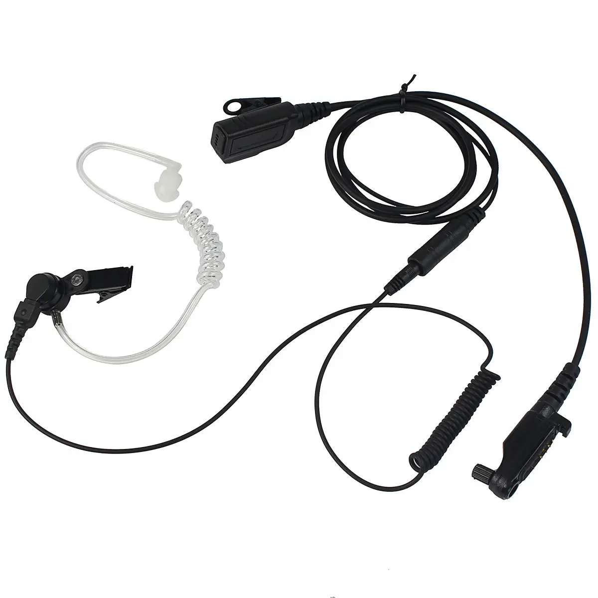 

5 x Headphone microphone sound tube 1.5W for Hytera HYT PD680 / PD602 / PD 685 X1e X1p radio
