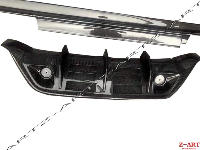 Z ART комплект корпуса из углеродного волокна для GT R R35 настройки GTR aerokit Передняя