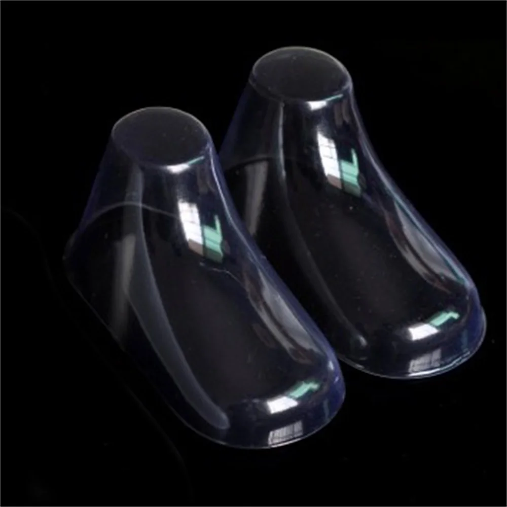 Детские прозрачные пластиковые ножки из ПВХ, 20 пар/лот, прозрачные детские пинетки, витрина для ног kidocheur