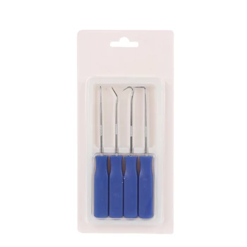 

4pcs Auto Car Pick and Hook Set O Ring Oil Seal Gasket Puller Remover Craft Hand Tool Car Remover Tool Set