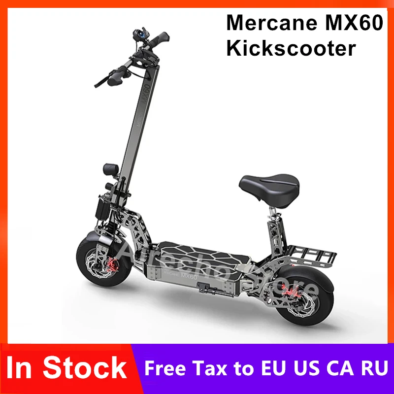Nieuwe Mercane MX60 Kickscooter Opvouwbare Smart Elektrische Scooter 2400W  Motor 60 km/h 100km Kilometerstand 11 Inch Band Dual rem  Skateboard|Electric Scooters| - AliExpress