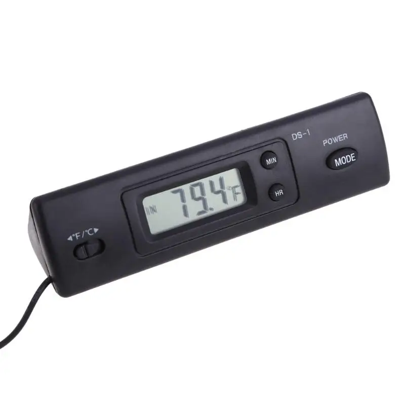 Car Digital Thermometer with 2 Probes In/Out Temperature Temp Gauge Meter Fahrenheit Celsius Thermograph Clock Auto Accessories Car Digital Thermometer with 2 Probes In/Out Temperature Temp Gauge Meter Fahrenheit Celsius Thermograph Clock Auto Accessories