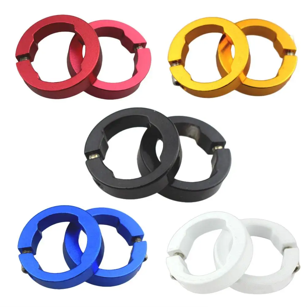 

Mountain Bike Bicycle Handlebar Sleeve Locking Ring Aluminum Alloy Bicycle Fixed Locking Ring Locking Collar Riding Supplies 4