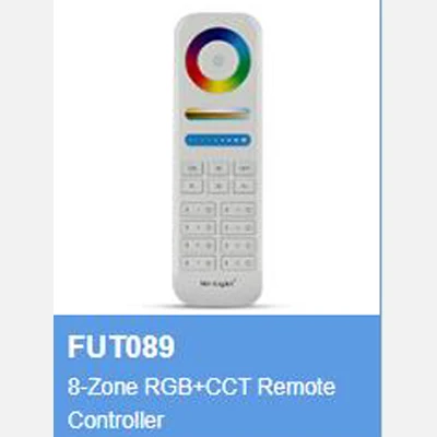 milight FUT061 9 Вт RGB+ CCT светодиодный светильник с регулируемой яркостью ac220в встраиваемый светильник 2700K~ 6500K может удаляться/телефон/Голосовое управление Amazon - Испускаемый цвет: FUT089  Remote