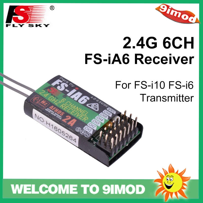

Flysky FS-IA6 FS-IA4B FS-IA6B FS-GR3E FS-X6B FS-A8S Mini RC receiver for FlySky Transmitter Remote Controller
