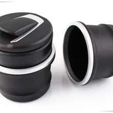 Автомобильный Стайлинг пепельница для сигарет светодиодный пепельницы сигарет Ja для Audi A1 A3 A4 A5 A6 S3 S6 Q3 Q5 Q7 TT B8 B6 C4 C5 C6 автомобильные аксессуары