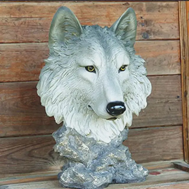 The wall hanging garden resin crafts simulation animal home decoration