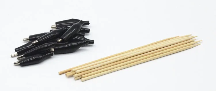 Военная Модель цветной зажим 20 палочек стальной зажим для краски с бамбуковым защитным покрытием