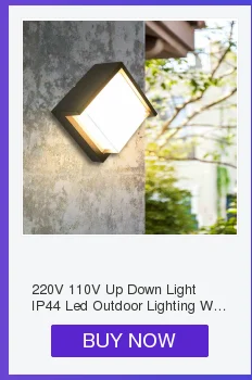 220 В 110 В вверх вниз светильник IP65 светодиодный наружный светильник ing настенный светильник наружный водонепроницаемый для наружной крыльца ворота балкон сад веранда