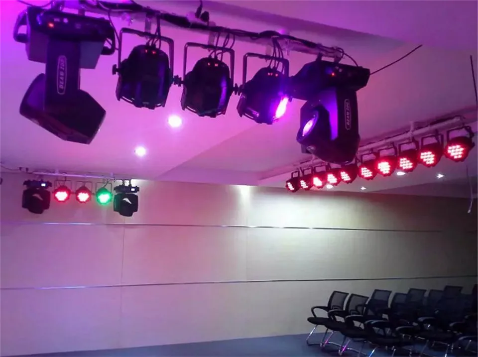 8 PZ/Lotto LED PAR 12x12 W RGBW 4IN1 LED ди Lusso 8 Canali DMX LED плоским par DJ DMX luci