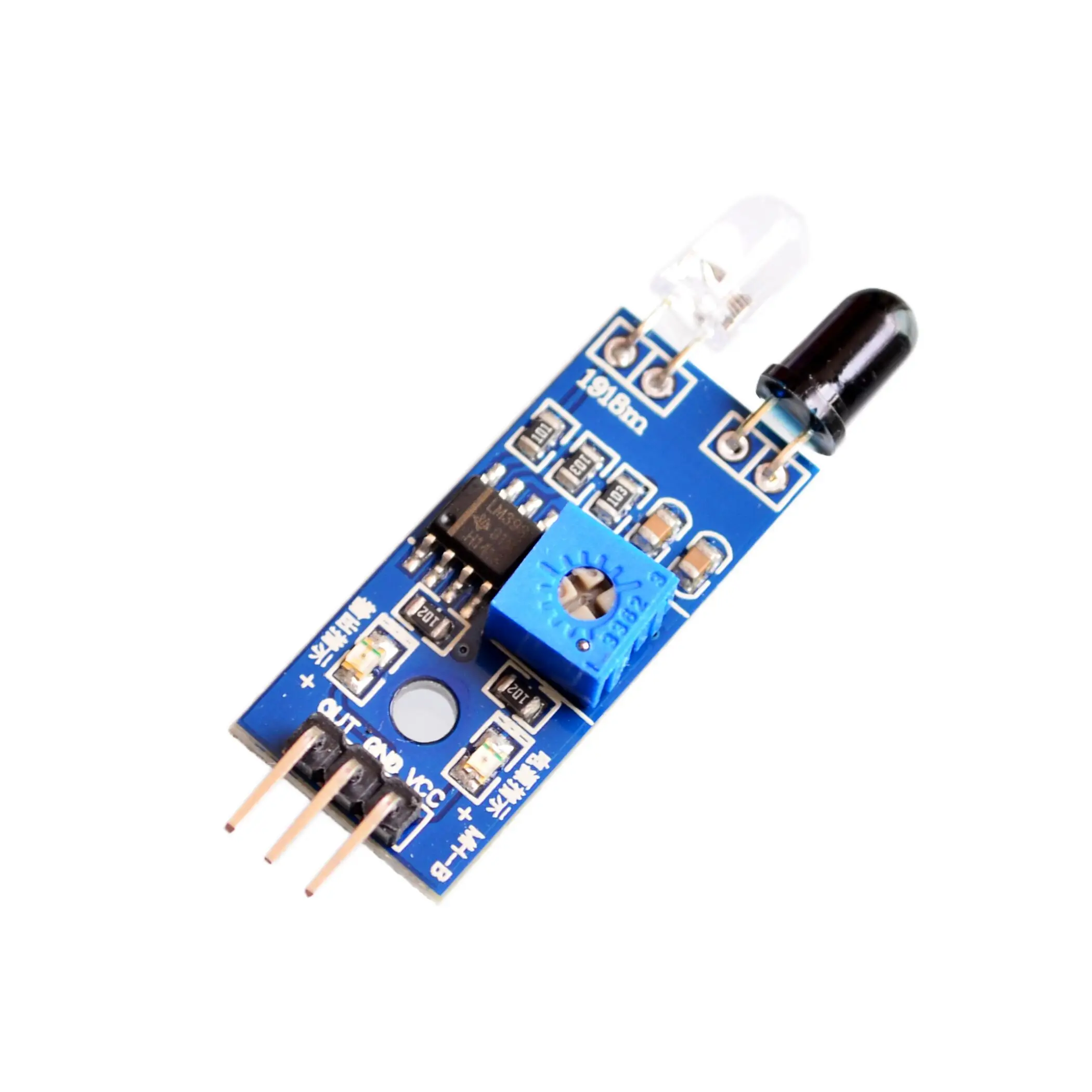 

IR Infrared Obstacle Avoidance Sensor Module Smart Car Robot 3-wire Reflective Photoelectric New