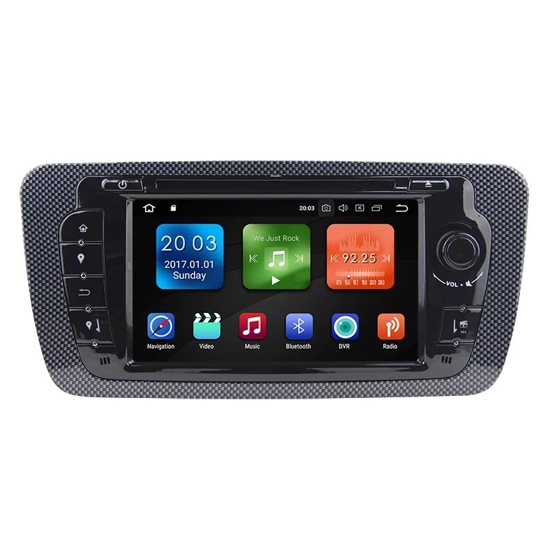 

Car Radio on 2 Din Android 8.0 7 Inch 4GB/32GB DVD Multimedia Player for Cars Seat Ibiza 2009-2013 8 Cores FM / AM Radio