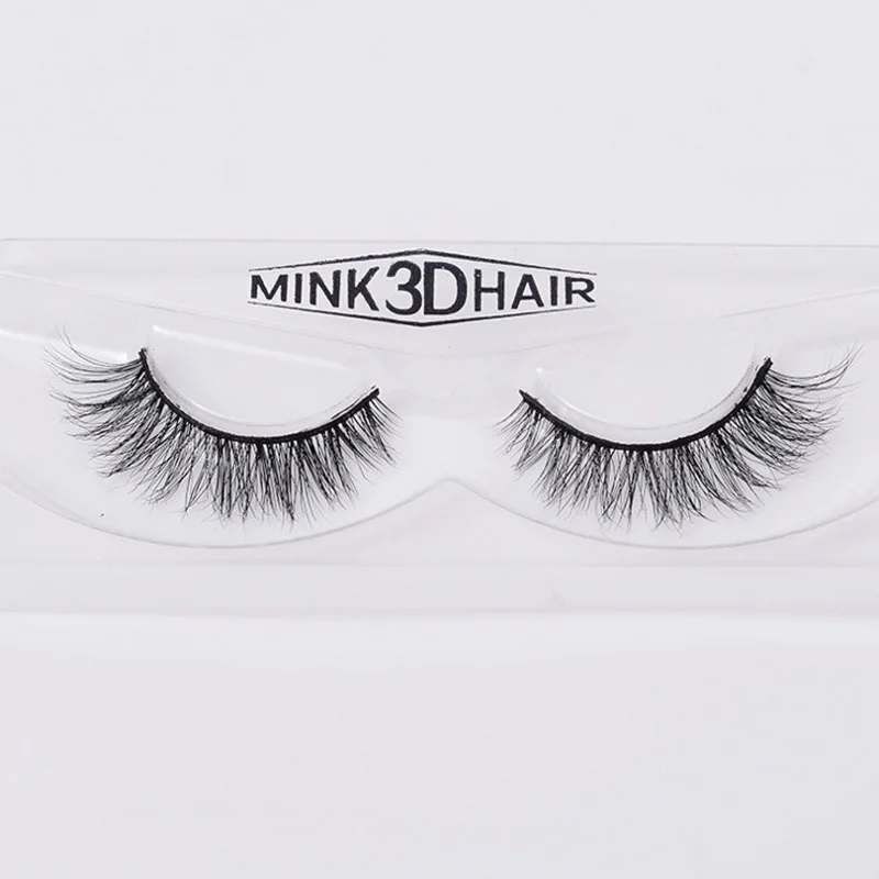 100% Real Mink Fake Eyelashes Cross 3D Hair Natural False Winged Eye Lashes | Красота и здоровье