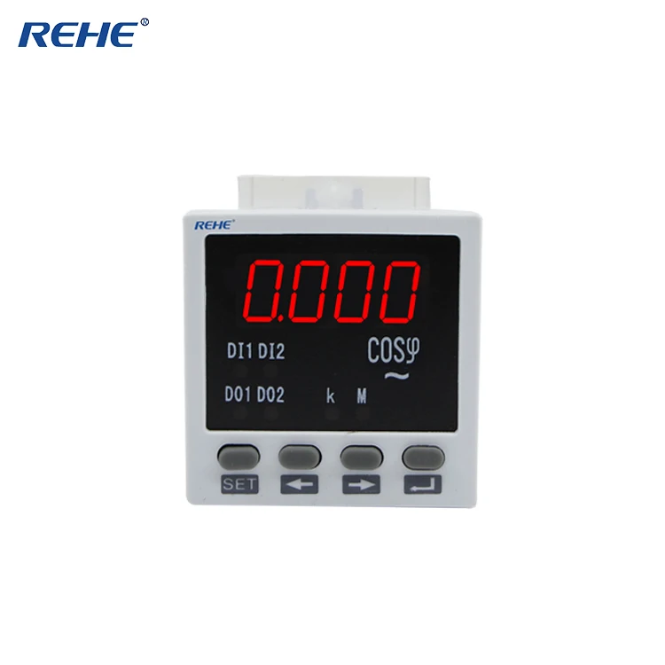 

REHE RH-H81 48*48MM Panel SINGLE-phase Power Factor Meter Electrical Power Factor