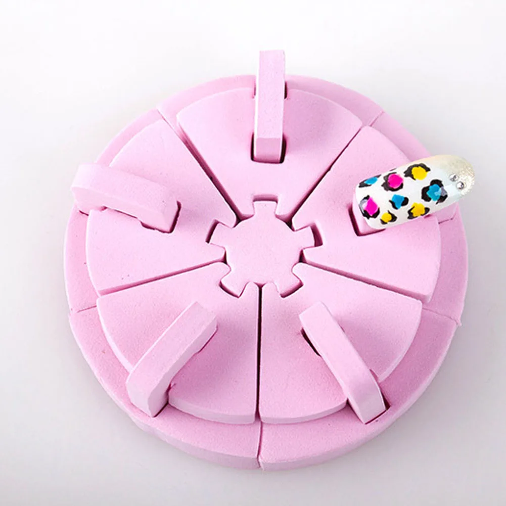 

Sponge Rack Display False Nails Piece Seat High Quality Nail Supplies Phototherapy Machine Tool Drop Shipping