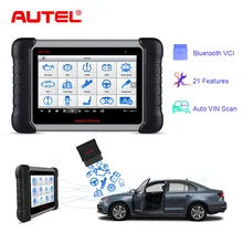 Autel MaxiCOM MK808BT OBD2 диагностика авто Авто сканер Бортовая Система диагностики 2 автомобиля диагностический сканер Automotivo автомобильные