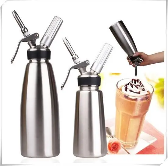 Free Shipping stainless steel 500ml Cream Whipper Foam cream Maker