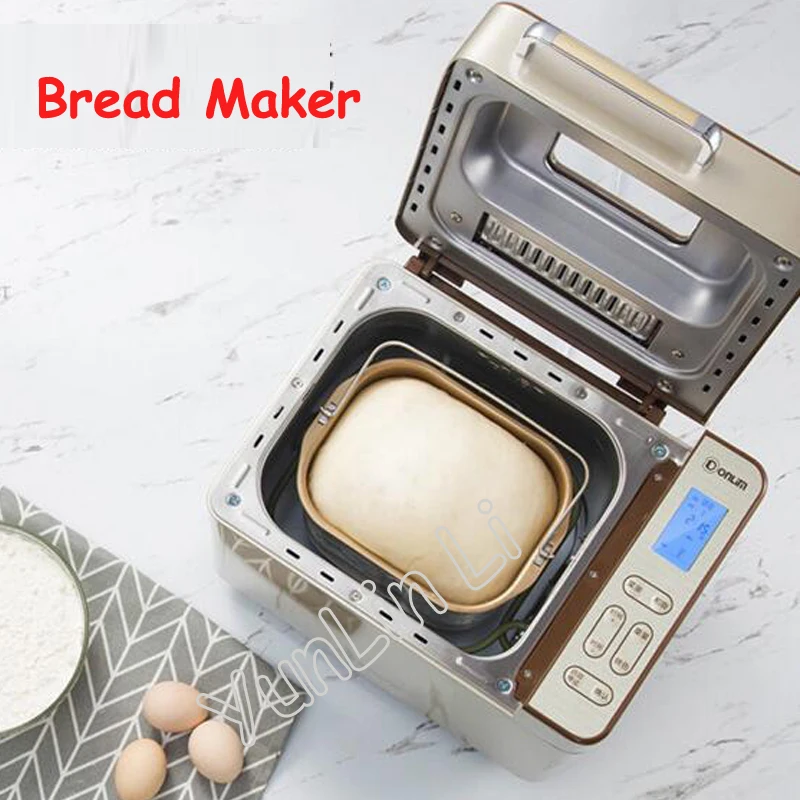 Full-automatische Brood Maker Multi-functionele Intelligente Broodbakmachine DIY Brood Bakken Broodrooster DL-TM018 Full-automatische Brood Maker Multi-functionele Intelligente Broodbakmachine DIY Brood Bakken Broodrooster DL-TM018