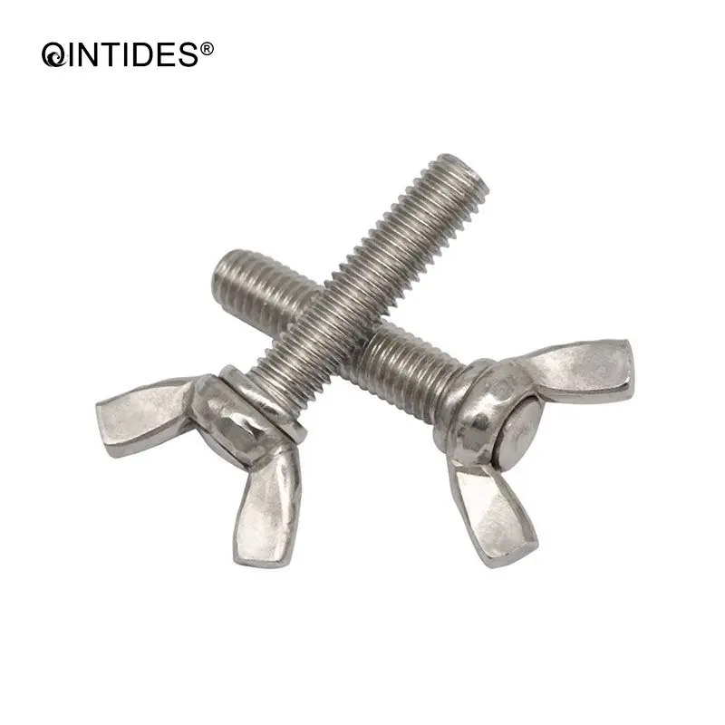 Винты QINTIDES M6 M8 M10 винты с крыльями 304 бабочки из нержавеющей стали DIN316 болты