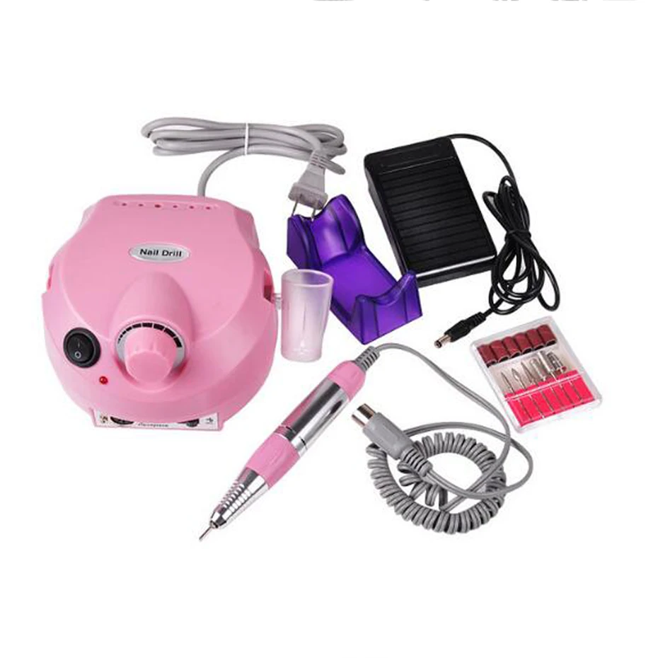 

Rosalind Pro 35000RPM Electric Nail Drill For Nail Art Gel Polish Manicure Pedicure File Remove Equipment Machine Kit Tools